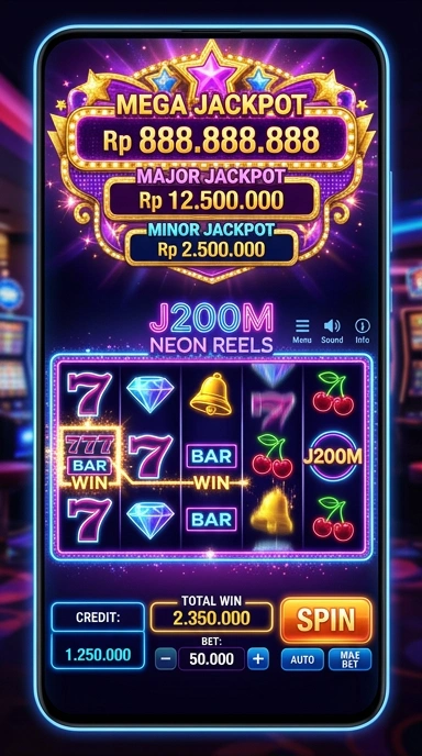 Pengguna sedang mencari aplikasi di platform j200m.
